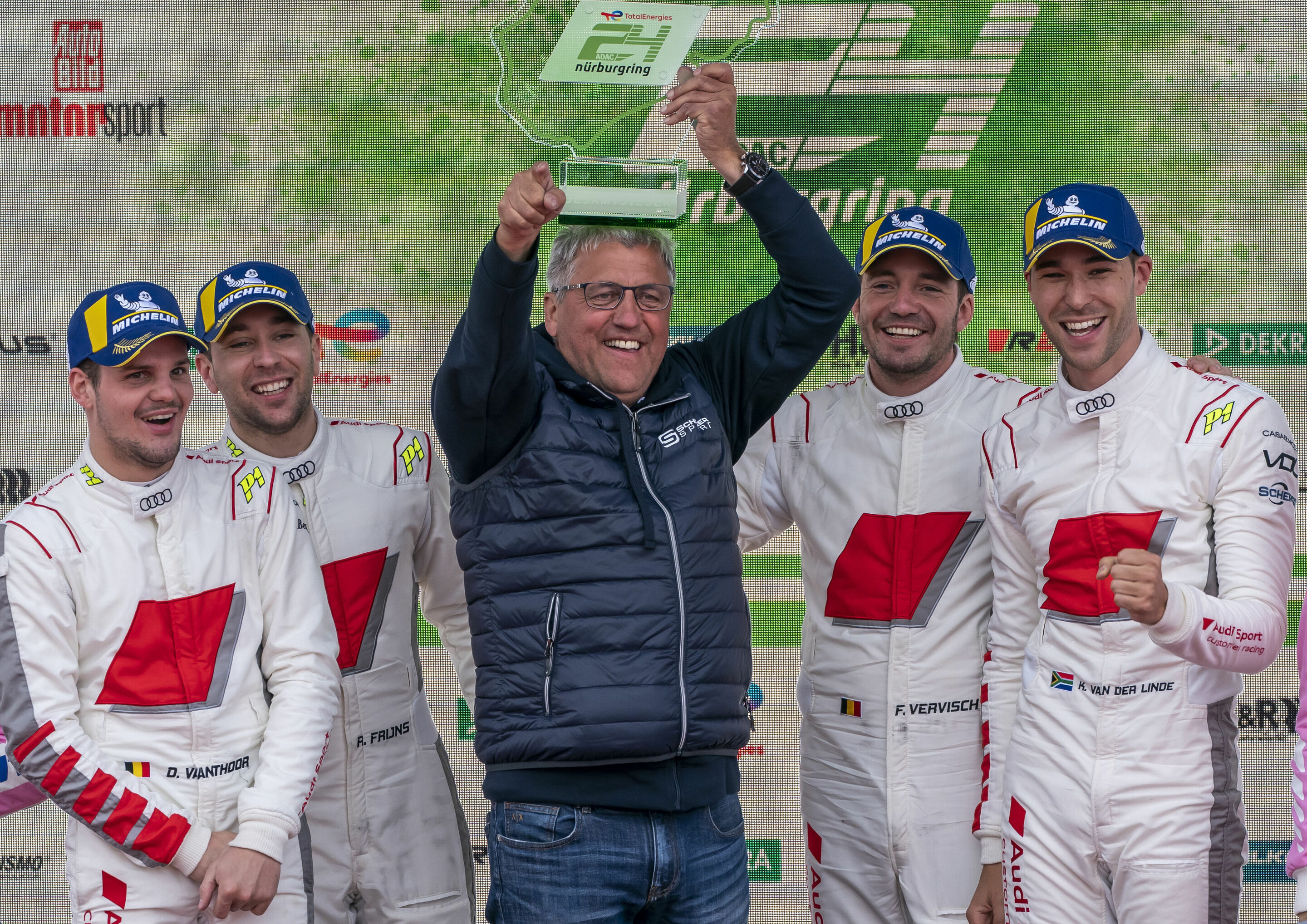 24h Nürburgring 2022 - Dries Vanthoor, Robin Frijns, Ernst Moser, Frédéric Vervisch, Kelvin van der Linde