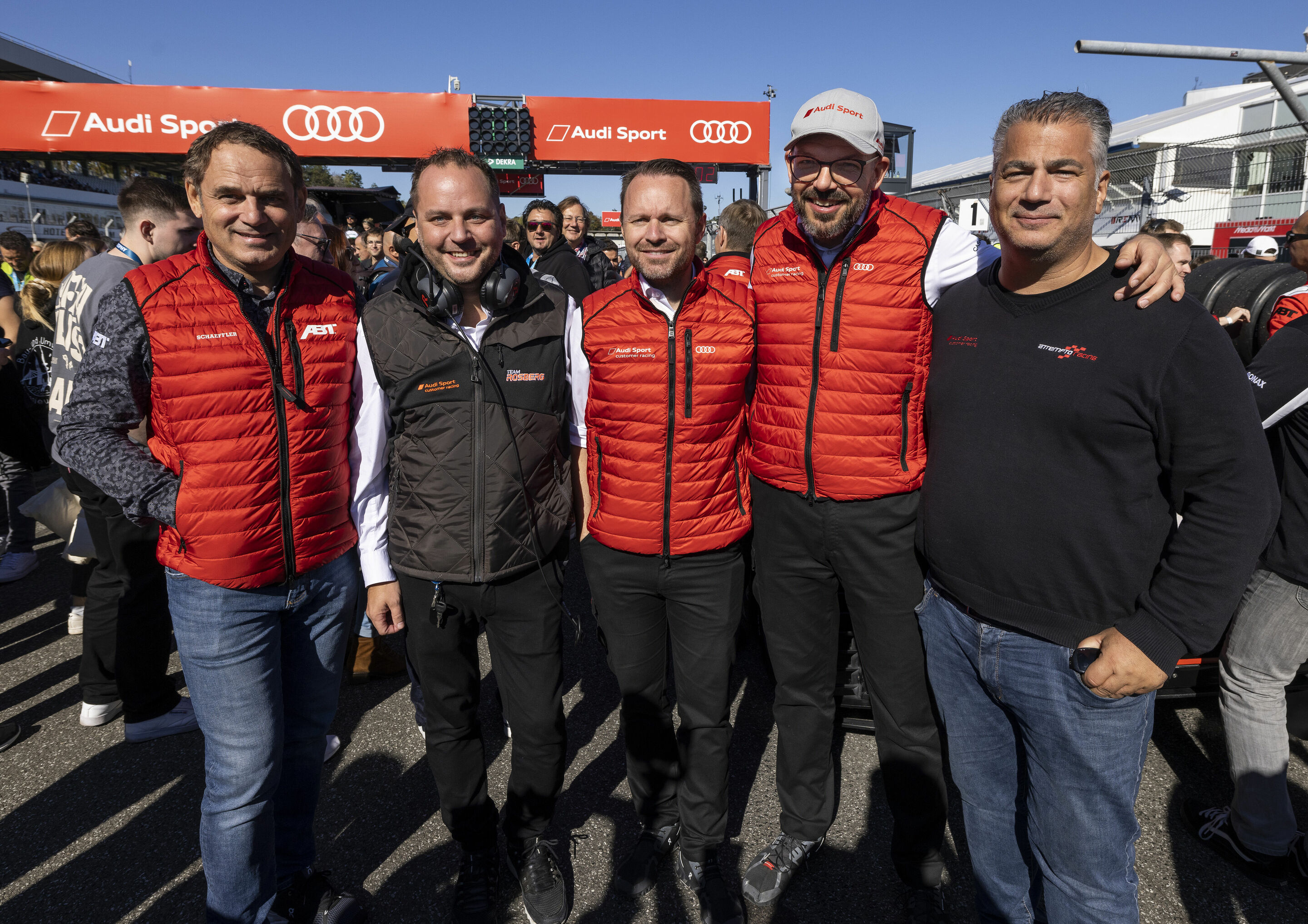 DTM 2022 - Hans Jürgen Abt, Kimmo Liimatainen, Rolf Michl, Chris Reinke, Arkin Aka
