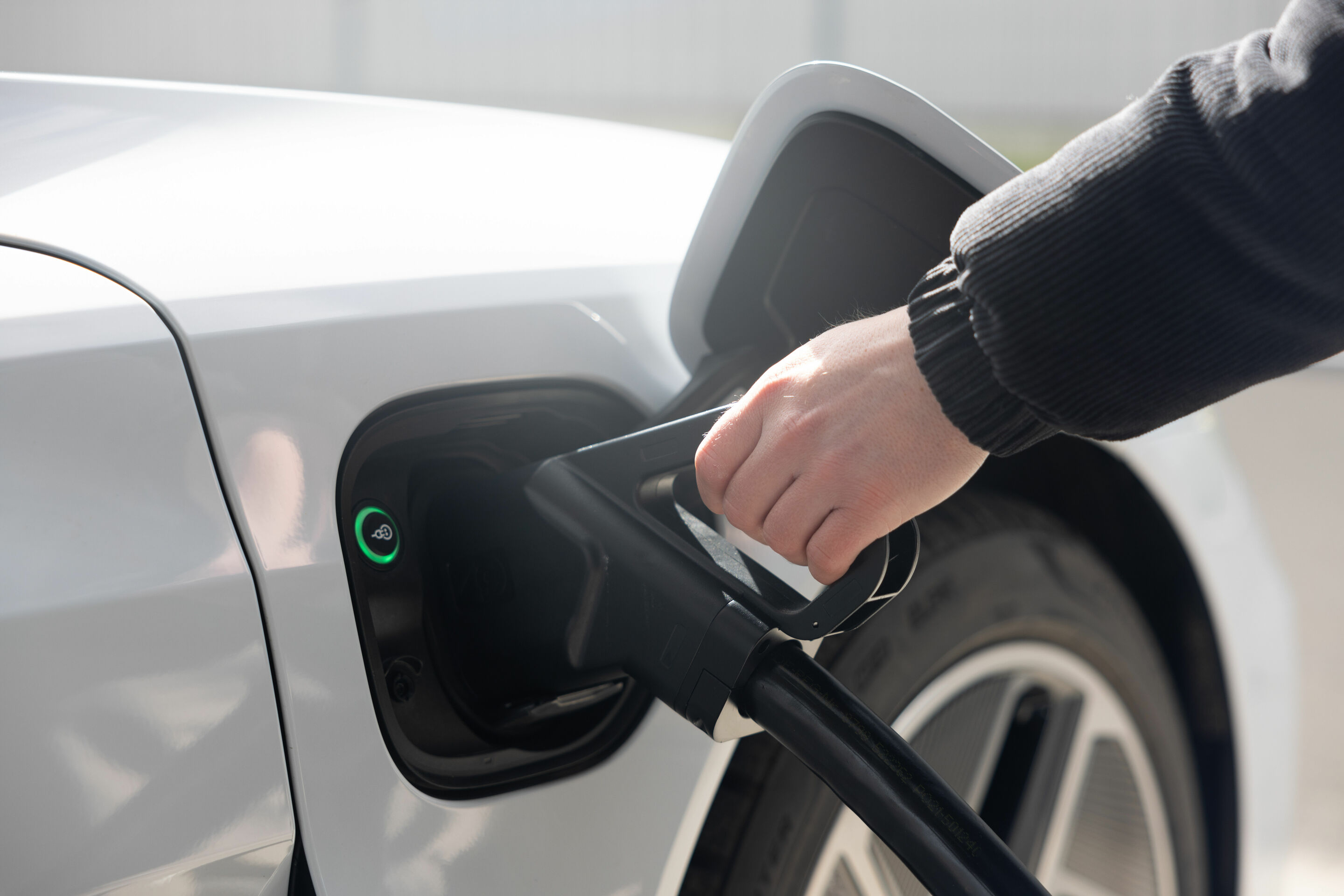 Audi charging hub Berlin - Ladevorgang