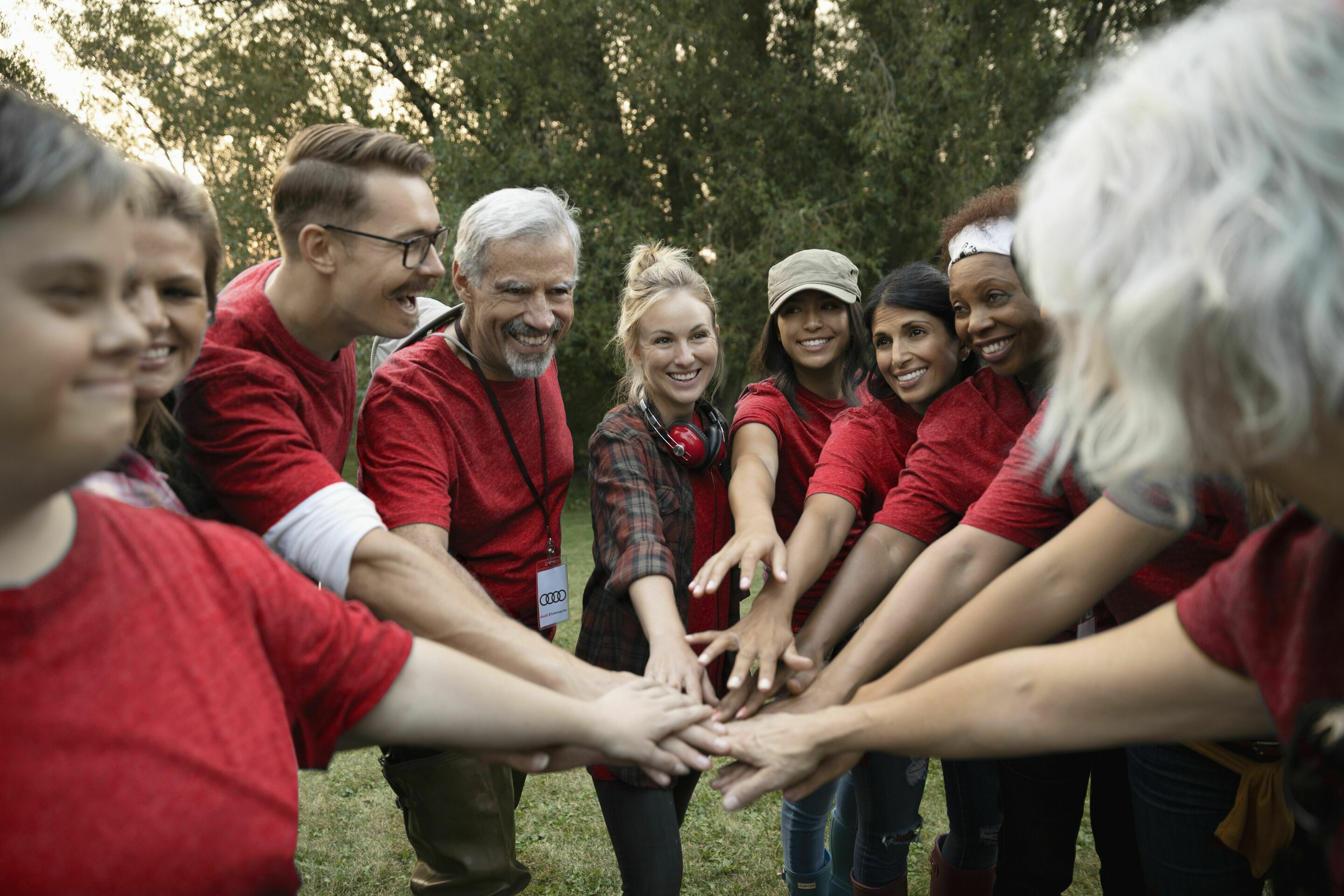 Audi Social Day - Am 24. Juni 2023 sind Mitarbeiter_innen aller Audi Produktionsstandorte weltweit im Einsatz, um soziale Einrichtungen in ihren Regionen zu unterstützen.