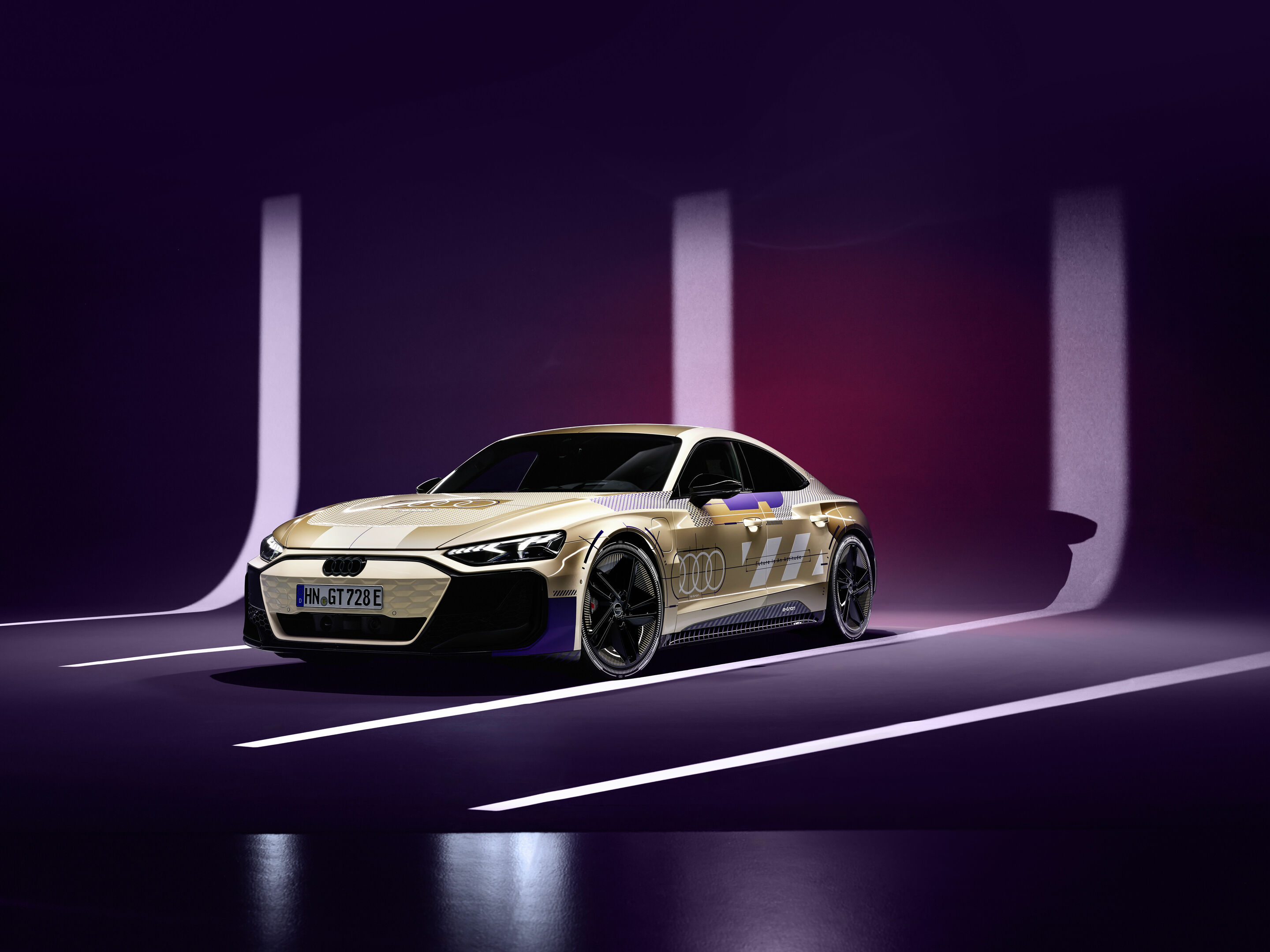 Audi e-tron GT Prototyp - Standaufnahme