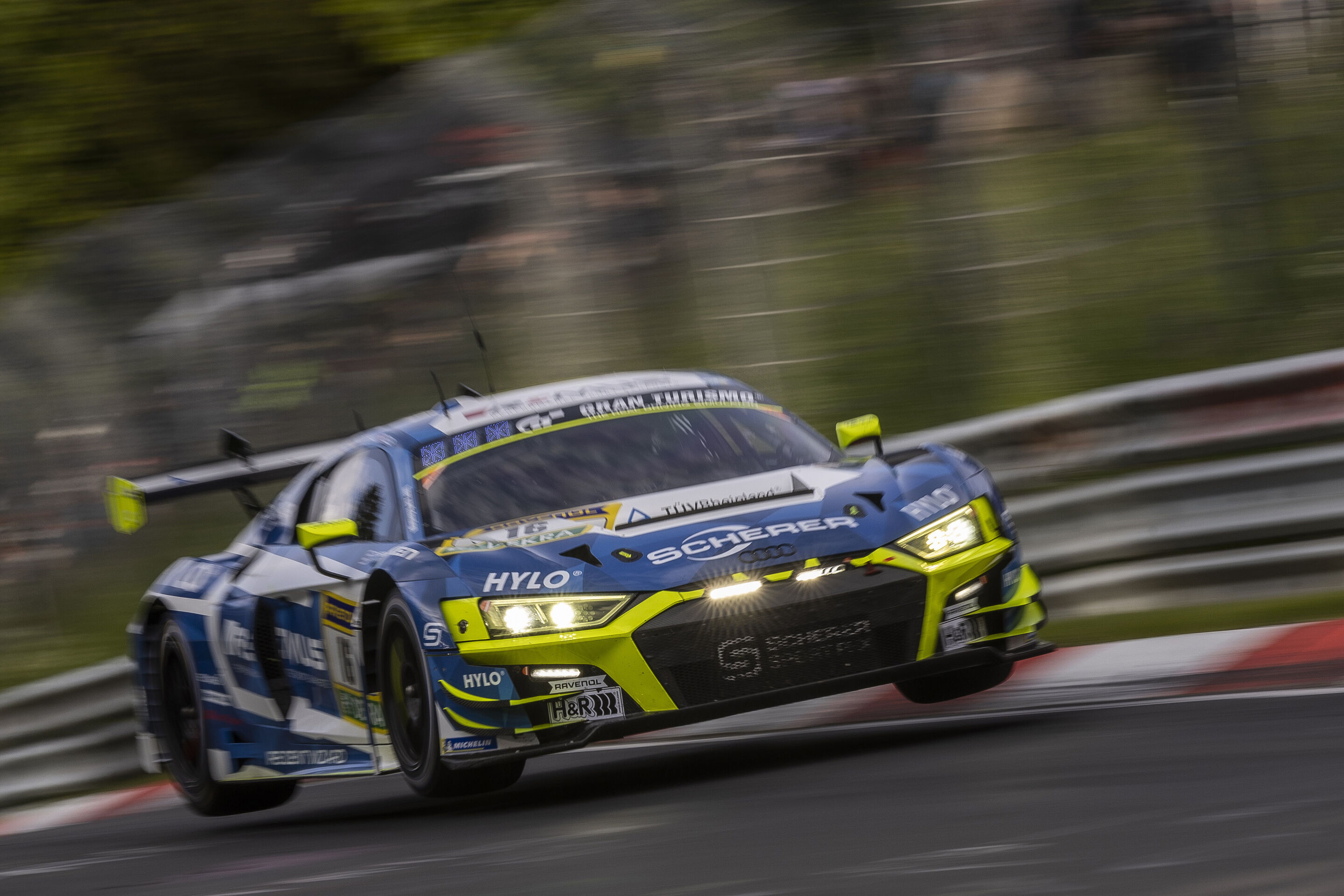 24h Nürburgring 2024 (until 2024) - Audi R8 LMS #16 (Scherer Sport PHX), Ricardo Feller/Dennis Marschall/Christopher Mies/Frank Stippler