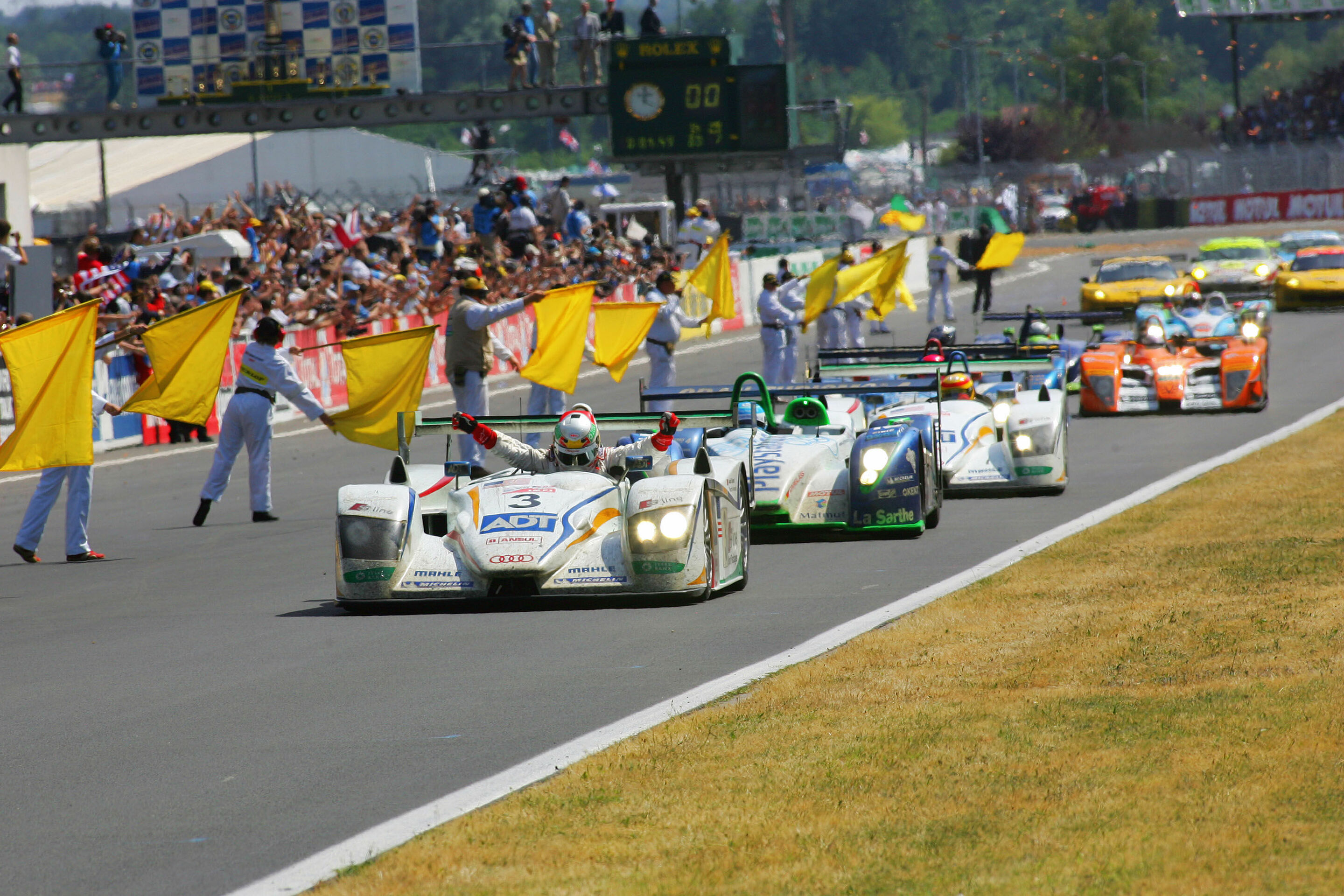 Le Mans 2005 - The finish at Le Mans