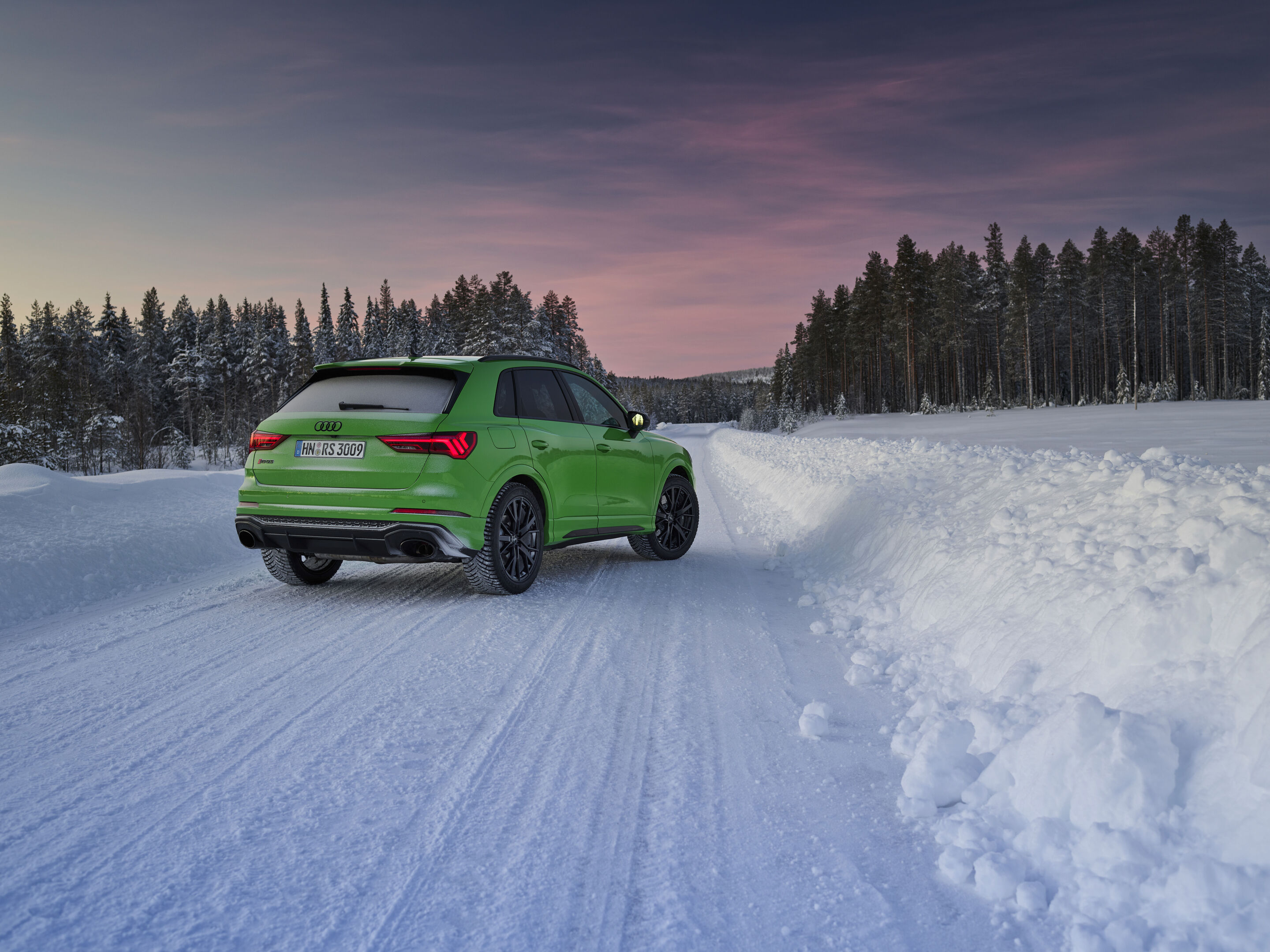 Audi RS Q3 (until 2025) - Static photo
Color: Kyalami green