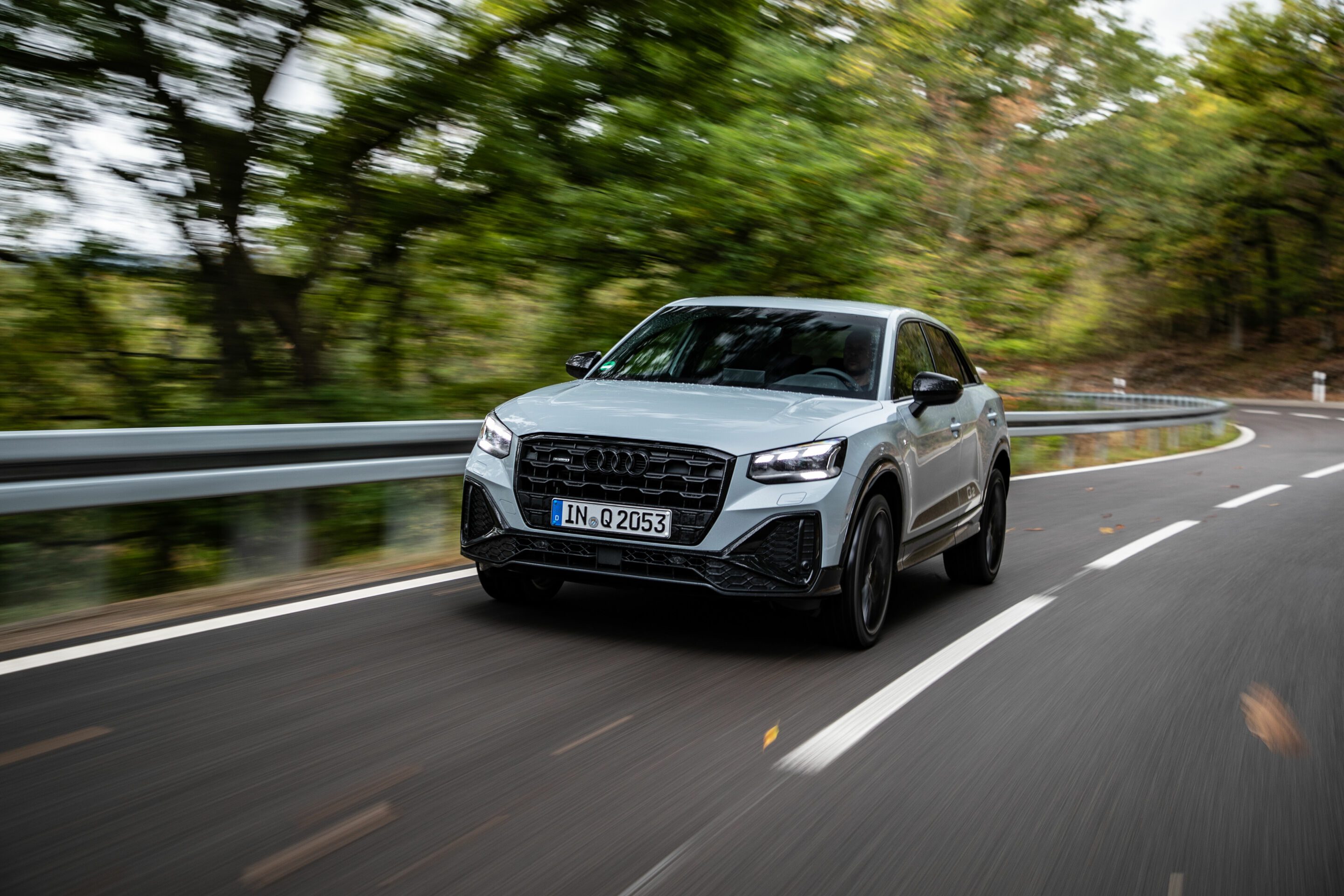 Audi Q2 - Dynamic photo,
Colour: arrow gray
