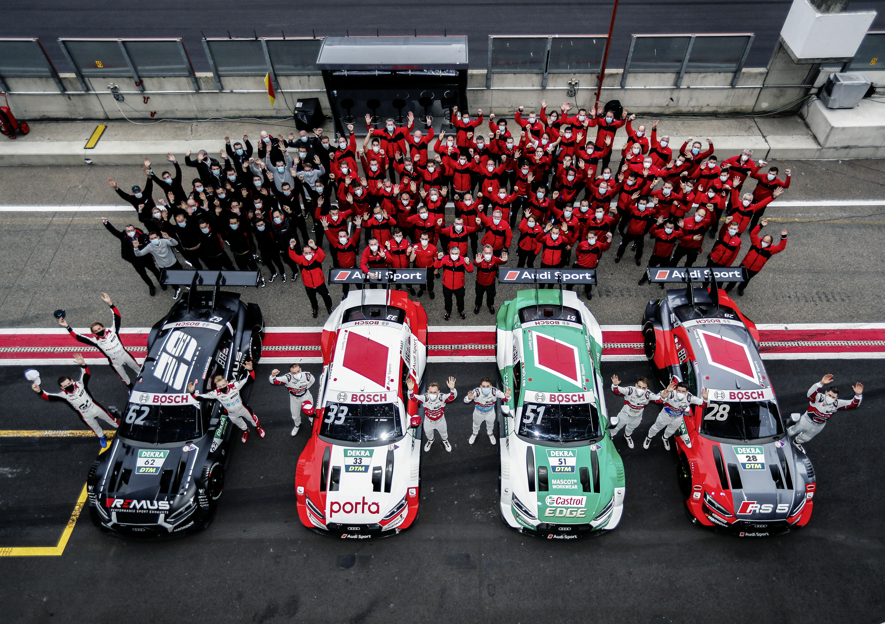 DTM 2020, Zolder II - Audi Sport