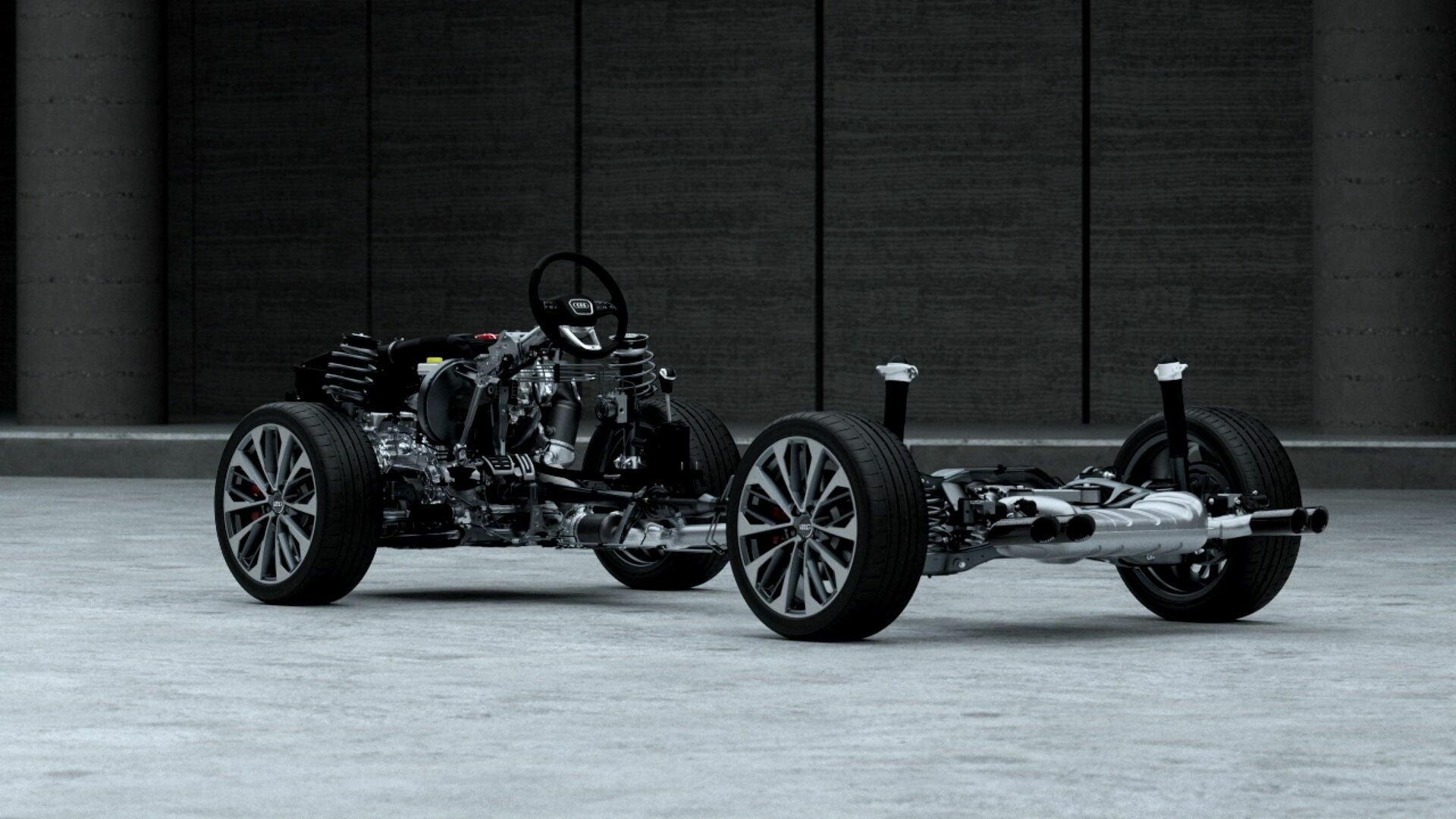 Animation: Audi SQ2 Drive train