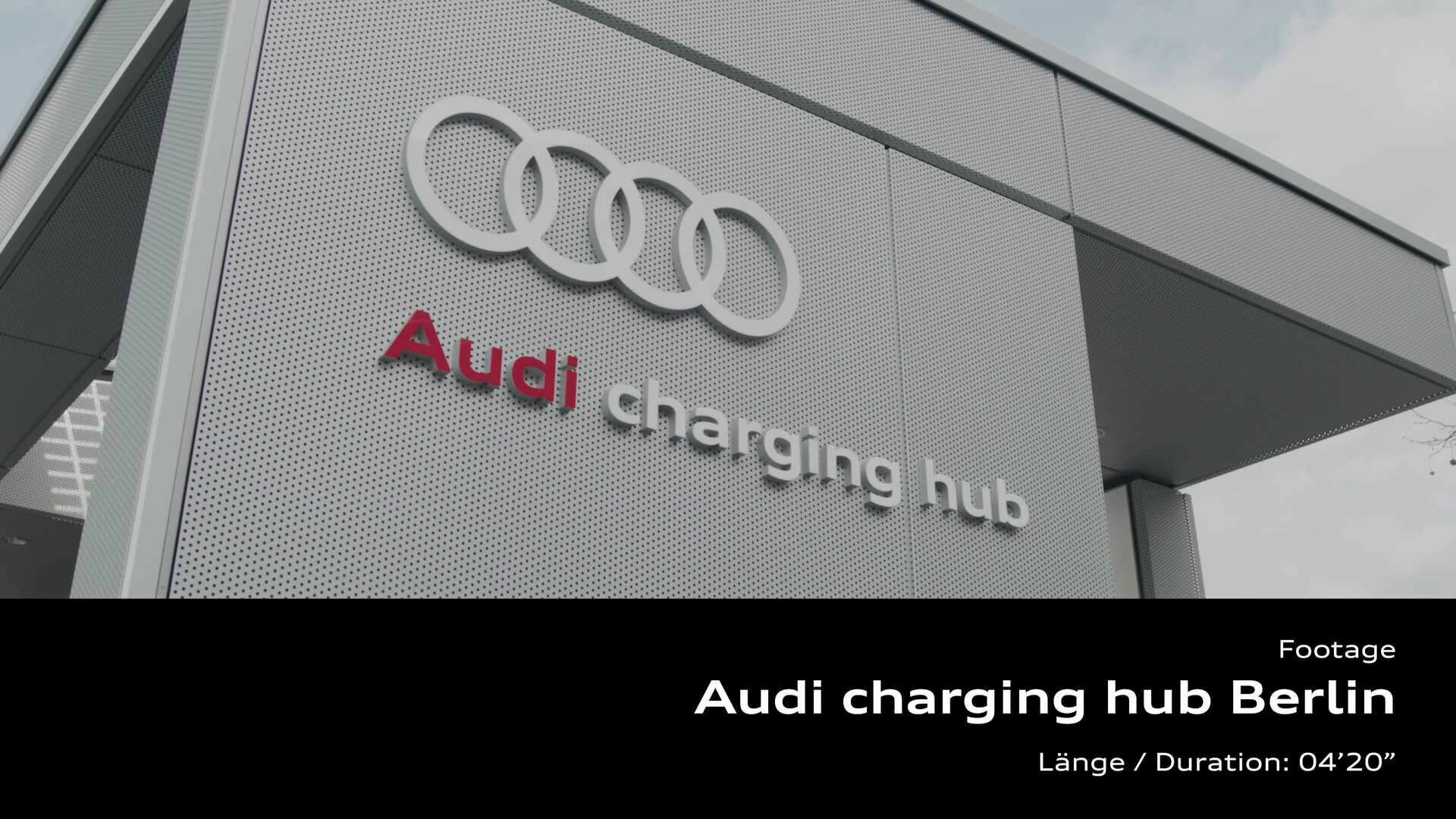 Audi charging hub Berlin – Footage